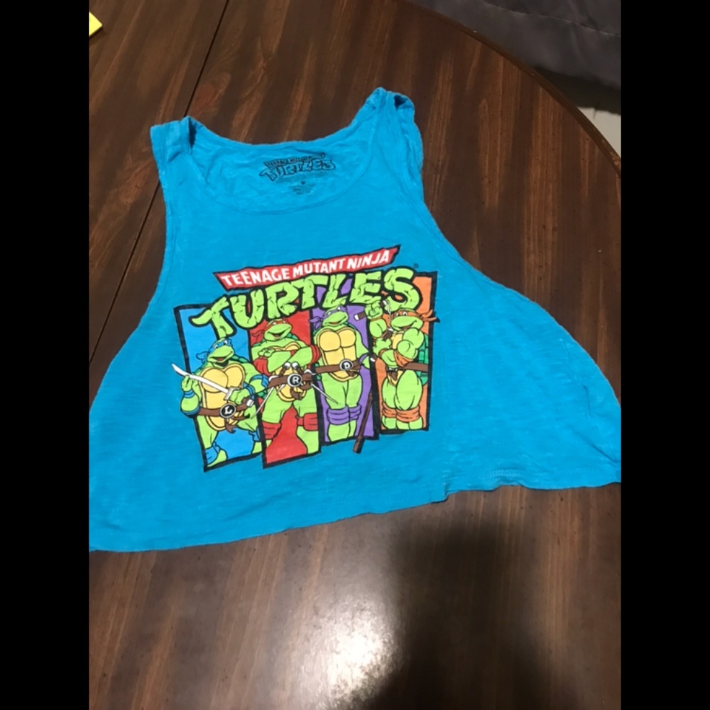 ninja turtles crop top